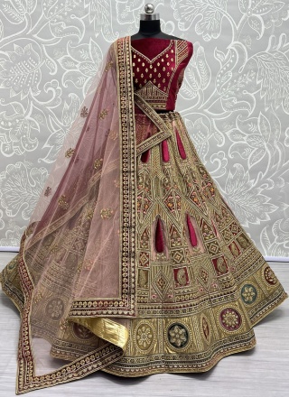 Fantastic Embroidered Trendy Lehenga Choli