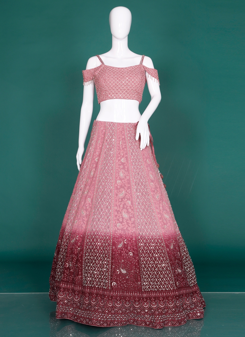 Faux Georgette Designer Lehenga Choli