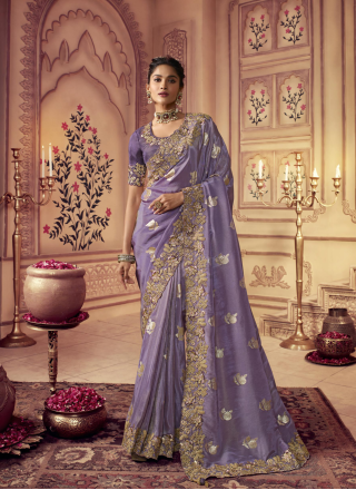 Glamorous Art Silk Designer Saree