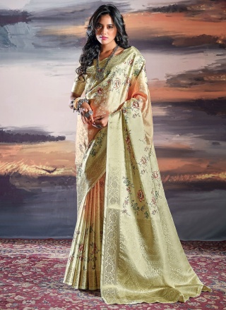 Ideal Green Classic Saree