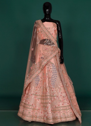 Immaculate Dhupion Silk Designer Lehenga Choli