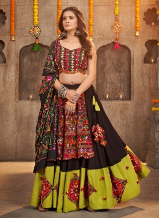 Impressive Multi Colour Lehenga Choli