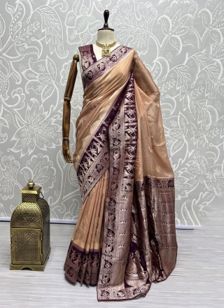Incredible Silk Zari Trendy Saree
