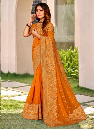 Intriguing Contemporary Saree For Wedding