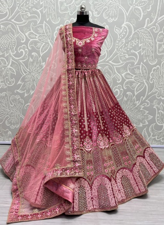 Intriguing Embroidered Engagement Trendy Lehenga Choli