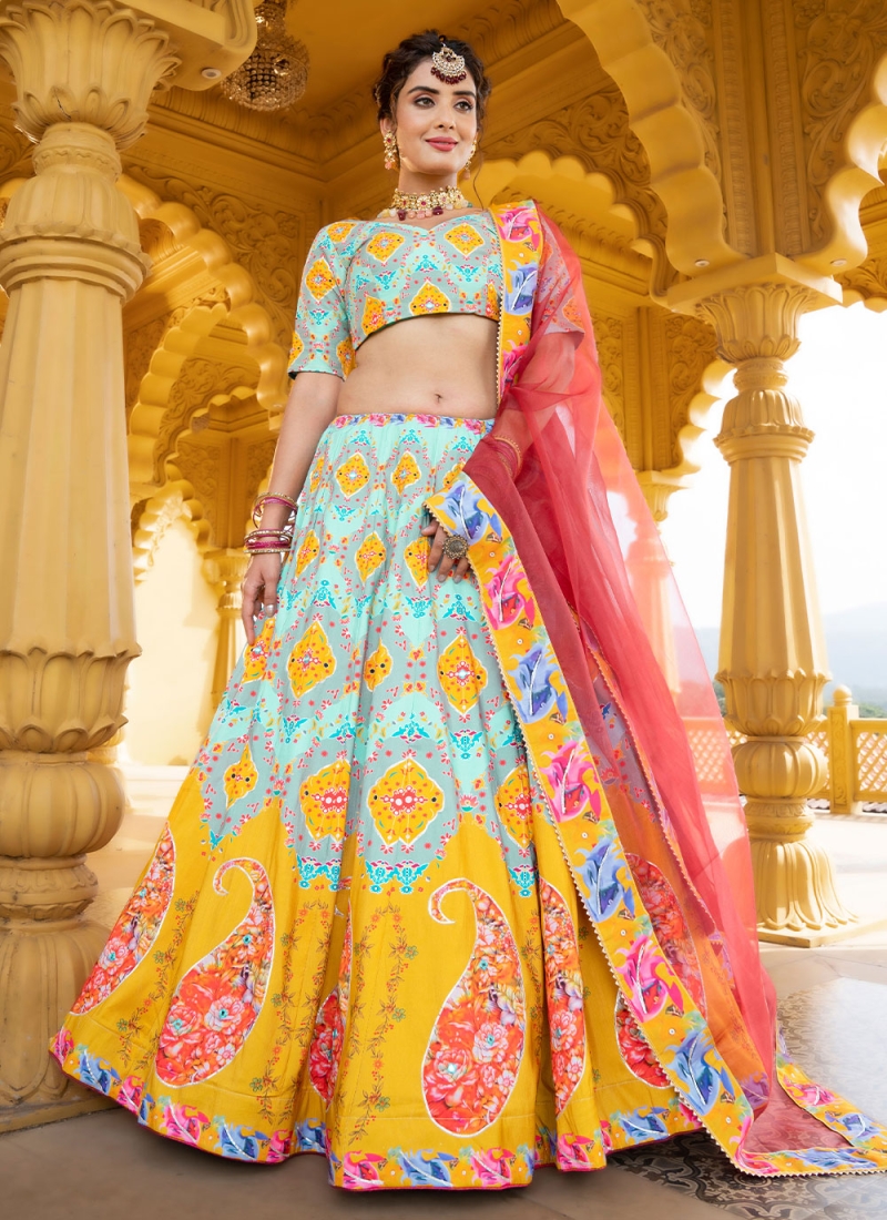 Invigorating Silk A Line Lehenga Choli