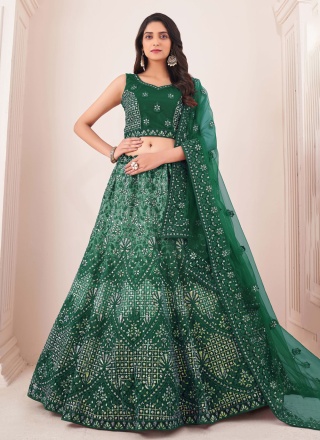 Irresistible Sequins Net Lehenga Choli