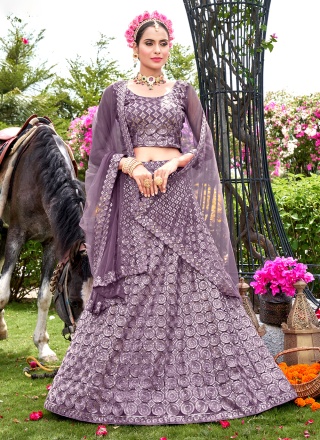 Lively Net Designer Lehenga Choli