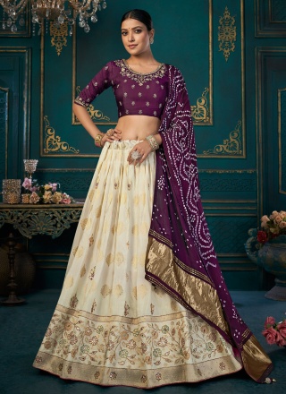 Lively Weaving Designer Lehenga Choli