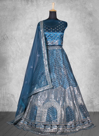 Mesmeric Satin Silk Designer Lehenga Choli