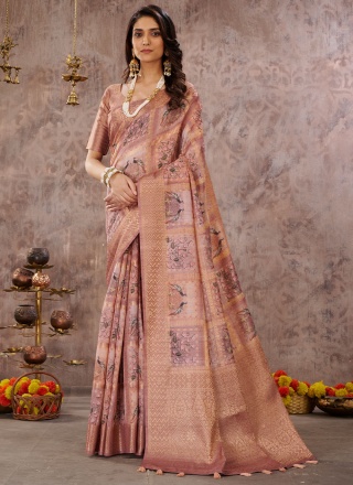 Mesmerizing Mauve  Trendy Saree