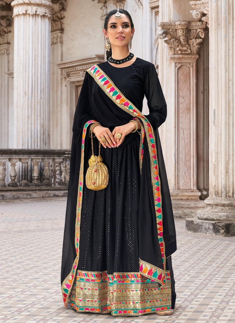 Monumental Georgette Anarkali Salwar Kameez