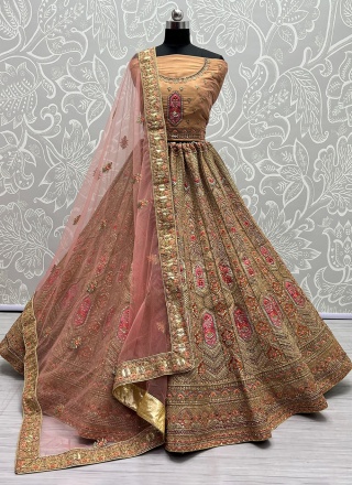 Multi Colour Wedding Designer Lehenga Choli