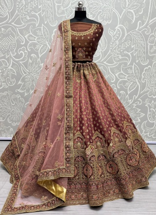 Net Diamond Trendy Lehenga Choli in Multi Colour