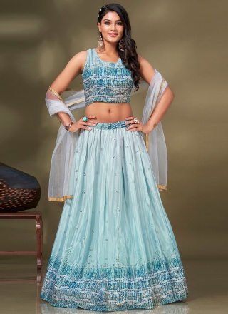 Observable Fancy Chiffon Designer Lehenga Choli