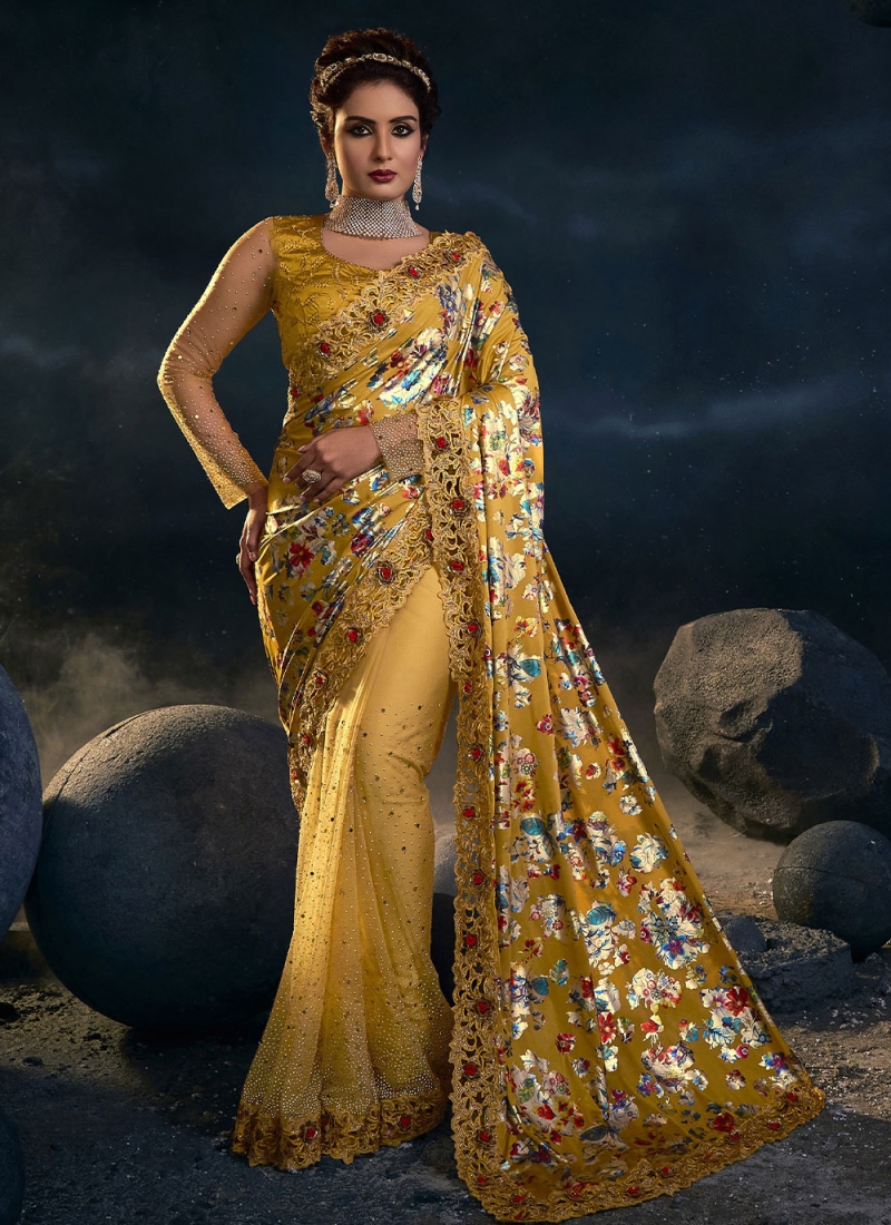 Precious Net Saree