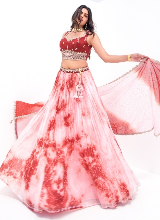 Preferable Printed Wedding Lehenga Choli