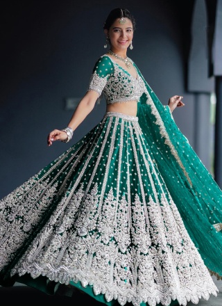 Rama Engagement Net Trendy Lehenga Choli