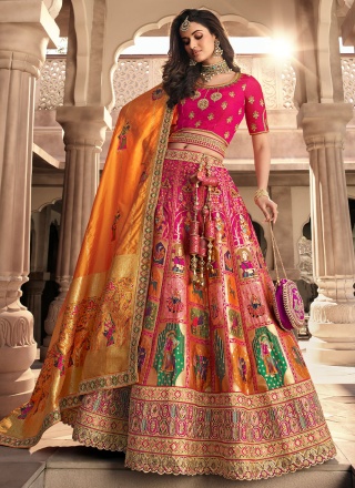 Rani Color Lehenga Choli