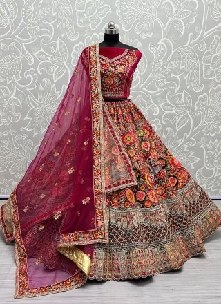 Rani Color Lehenga Choli