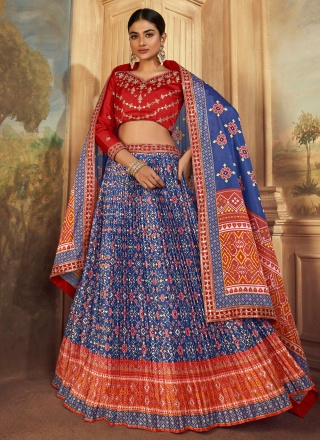 Renowned Mirror Sangeet Lehenga Choli