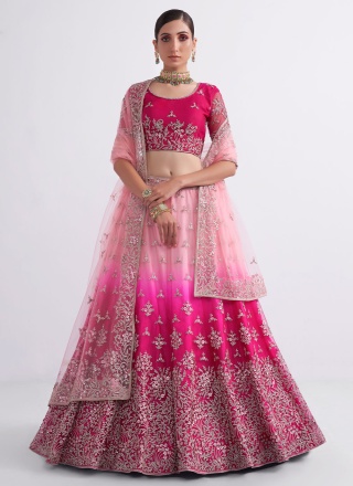 Riveting Zari Net Trendy Lehenga Choli