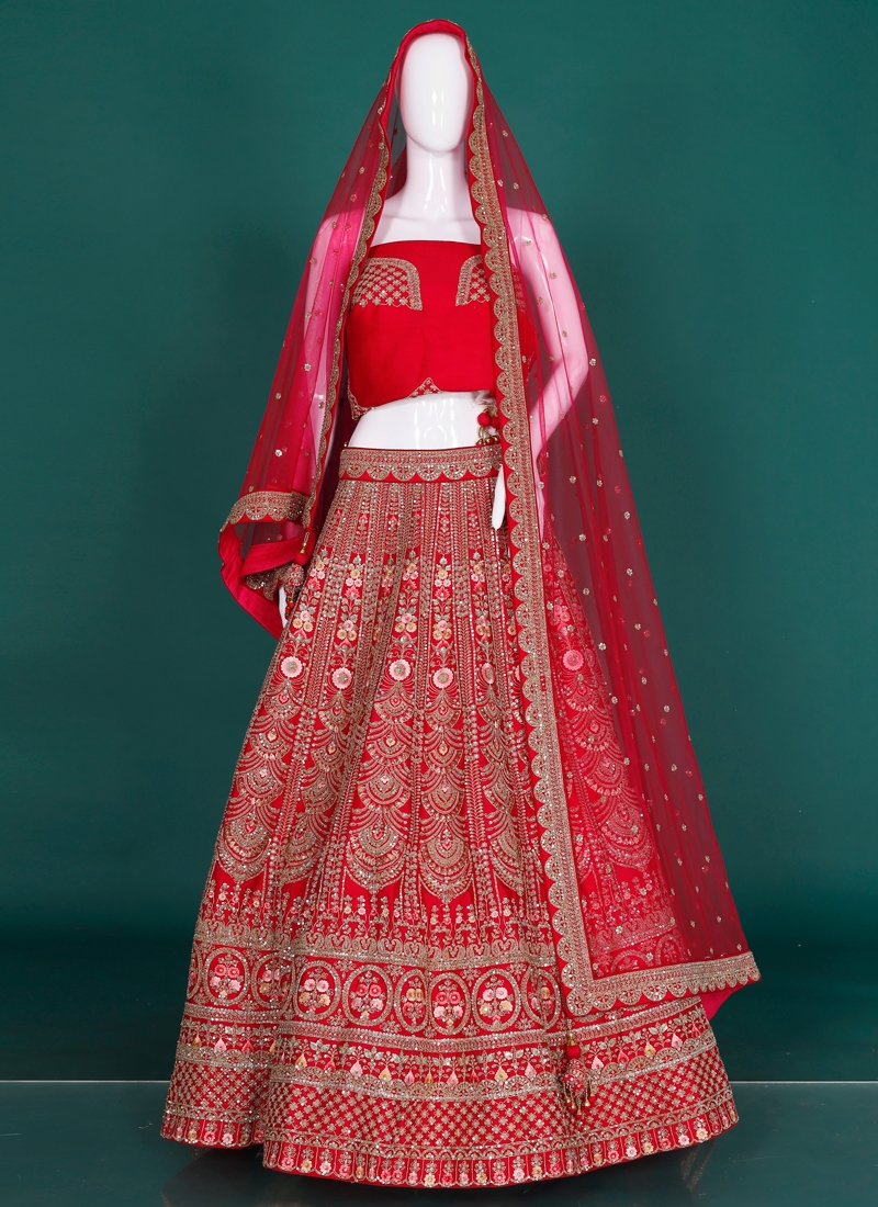 Sensational Art Dupion Silk Designer Lehenga Choli