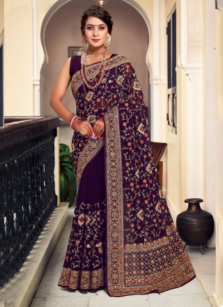Sterling Georgette Party Saree