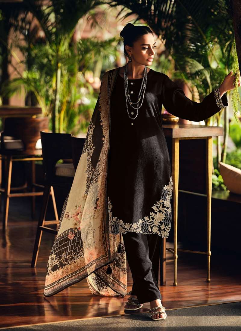 Stupendous Embroidered Pant Style Suit