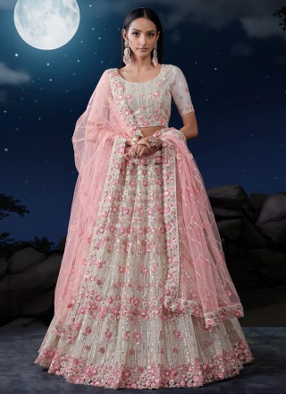 Suave Net Thread Trendy Lehenga Choli