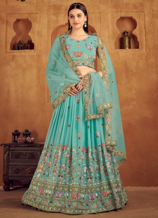 Swanky Embroidered Lehenga Choli