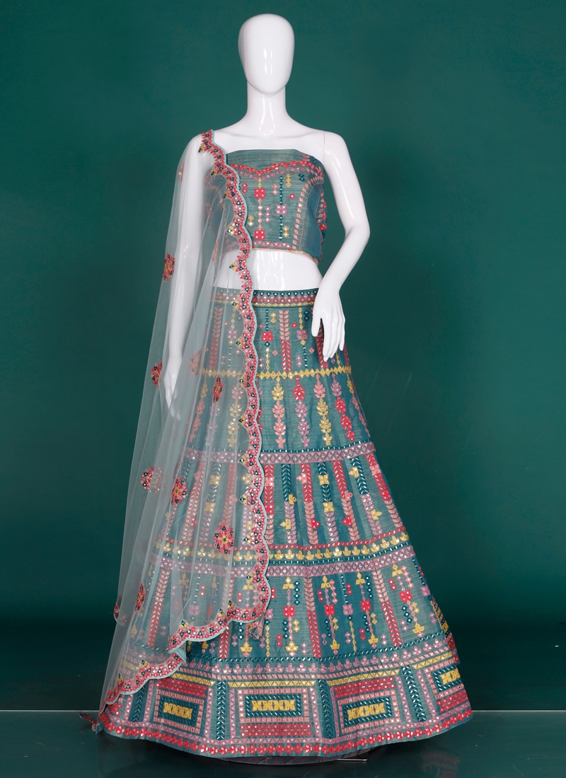 Tantalize Art Banarasi Silk Ceremonial Designer Lehenga Choli