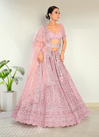 Velvet Designer Lehenga Choli