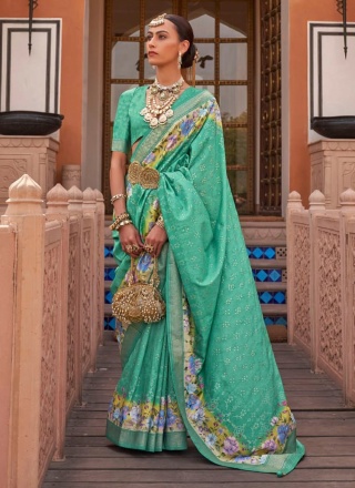Vibrant Silk Wedding Saree