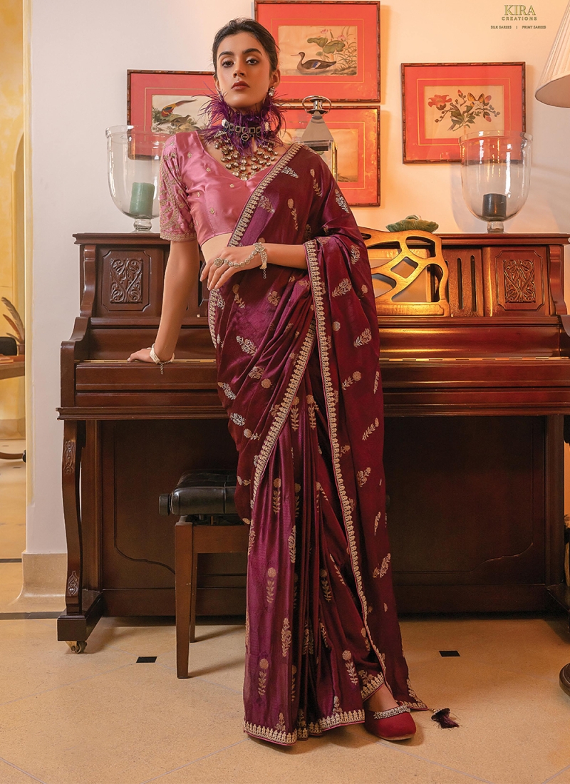 Voguish Contemporary Saree For Party
