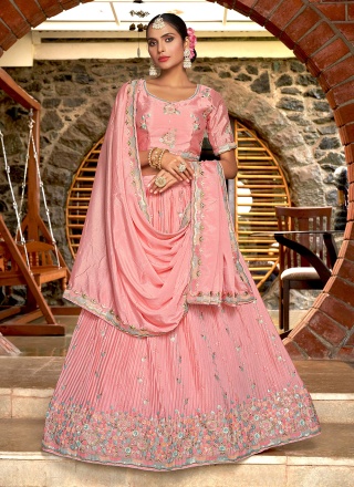 Winsome A Line Lehenga Choli For Engagement